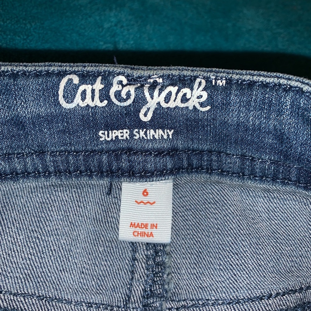 Girls patchwork jeans - Picture 3 of 3